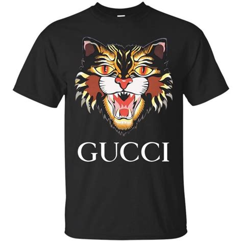 gucci queen t shirt replica|angry cat t shirt gucci.